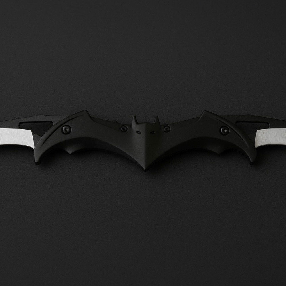 Self defense Batman knife double blade